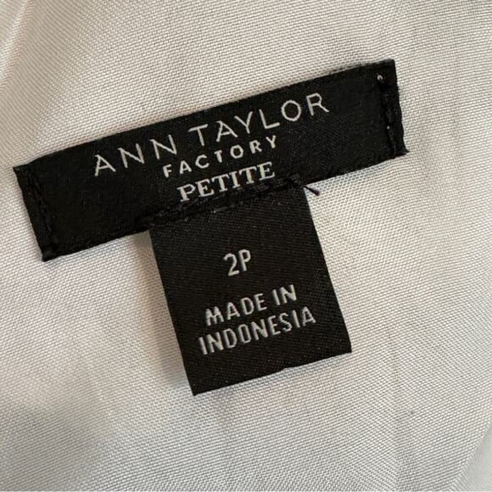 Ann Taylor Factory Floral Dress Petite‎ 2P EUC - Picture 6 of 12
